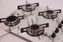 Imagem de Cooktop 4 bocas Chamalux ultra chama Mármore Branco