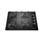 Imagem de Cooktop 4 Bocas Continental a Gás de Vidro Temperado Preto (KC4GP)