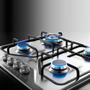 Imagem de Cooktop 4 Bocas Electrolux a Gás GT60X com Tripla Chama e Mesa Inox Bivolt