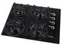 Imagem de Cooktop 4 Bocas Esmaltec Stilo Black Gourmet a Gás