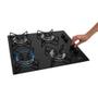 Imagem de Cooktop 4 Bocas Fit Line Fischer Preto Bivolt