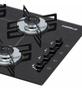 Imagem de Cooktop 4 Bocas Fogão Gás Cozinha Ultra Chama Chamalux Bivolt Preto