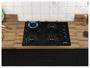 Imagem de Cooktop 4 Bocas Itatiaia Essencial com Mesa de Vidro Temperado e Acendimento Automático Preto Bivolt