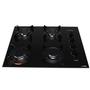 Imagem de Cooktop 4 Bocas Preto com Mesa de Vidro Atlas U Top Bivolt