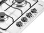 Imagem de Cooktop 4 Bocas Tramontina Square Inox à Gás