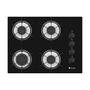 Imagem de Cooktop 4 Bocas Venax Arena Preto/Branco Gas Glp