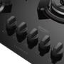 Imagem de Cooktop 5 Bocas a Gás Dako Supreme com Queimador Tripla Chama e Mesa de Vidro Temperado Preto Bivolt