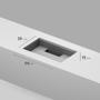 Imagem de Cooktop 5 Bocas a Gás Electrolux Mesa de Vidro Efficient Grade de Aço Fosco (KE5GR)