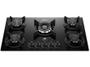 Imagem de Cooktop 5 Bocas a Gás Electrolux Mesa Vidro Experience ChamaPrecisa, Multi Chama e Grade de Ferro Fundido (KE5GC)