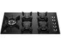 Imagem de Cooktop 5 Bocas a Gás Electrolux Mesa Vidro Expert ChamaPrecisa e Grade Ferro Fundido (KE5GW)
