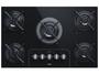 Imagem de Cooktop 5 Bocas a Gás GLP Consul Vidro Temperado - Preto Acendimento Automático Facilite CD075AE
