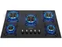 Imagem de Cooktop 5 Bocas a Gás GLP Mondial Mesa de Vidro Preto Acendimento Automático CTG-02