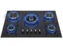 Imagem de Cooktop 5 Bocas a Gás GLP Mondial Mesa de Vidro Preto Tripla Chama CTG-03
