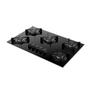 Imagem de Cooktop 5 Bocas Atlas Preto Com Mesa De Vidro U Top Bivolt