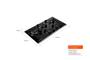 Imagem de Cooktop 5 Bocas Brastemp Eclipse Collection com Quadrichama - BDD86AP