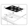 Imagem de Cooktop 5 bocas Consul Controle Fácil Acendimento Bivolt