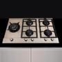 Imagem de Cooktop 5 Bocas Fischer Platinium Prime a Gás com Mesa de Aço Escovado e Tripla Chama Bivolt