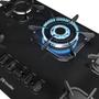 Imagem de Cooktop 5 Bocas Mueller G5 Tripla Chama Super Automático Preto Bivolt