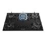 Imagem de Cooktop 5 Bocas Mueller G5 Tripla Chama Super Automático Preto Bivolt