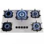 Imagem de Cooktop 5 Bocas Mueller Tripla Chama MCG5BK