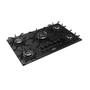 Imagem de Cooktop 5 Bocas Tripla Chama Vidro Temperado Itatiaia Itamaster Preto - Bivolt