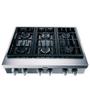 Imagem de Cooktop 6 Bocas Brastemp Gourmand Inox Semiprofissional 127V BDR90AR