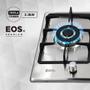 Imagem de Cooktop a Gás 05 Bocas EOS Inox 90cm ECG05IB Bivolt