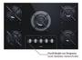 Imagem de Cooktop A Gas 5 Bocas 10.200w Bivolt Consul Cd075ae