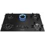 Imagem de Cooktop à Gás 5 Bocas Acendimento Superautomático Mueller Preto Bivolt