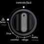 Imagem de Cooktop a gás 5 Bocas Consul Facilite CD075AEUNA com Acendimento Super Automático Preto Bivolt