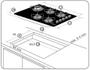 Imagem de Cooktop a gás 5 Bocas Consul Facilite CD075AEUNA com Acendimento Super Automático Preto Bivolt