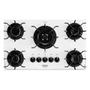 Imagem de Cooktop a Gás 5 Bocas Itatiaia Itamaster  Tripla Chama, Branco, Bivolt