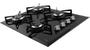 Imagem de Cooktop À Gás Aço E Metal Philco Cook - Preto - 110V/220V