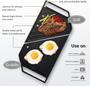 Imagem de Cooktop a Gás AMZCHEF 36" com 5 Queimadores SABAF e Chapa Dupla (Inox)