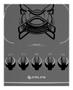 Imagem de Cooktop À Gás Atlas - 5 Bocas Agile Up - Em Aço Esmaltado