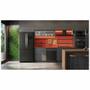 Imagem de Cooktop a Gás Brastemp Eclipse Collection em Vidro com 05 Bocas, Painel Mecânico Black Inox - BDD86AP