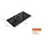 Imagem de Cooktop a Gás Brastemp Eclipse Collection em Vidro com 05 Bocas, Painel Mecânico Black Inox - BDD86AP