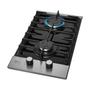 Imagem de Cooktop a Gás Fischer 2 Bocas Platinium com Trempe de ferro fundido Mesa Vidro Bivolt