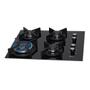 Imagem de Cooktop a Gás Fischer 4 Bocas Tripla Chama Infinity com Trempe de ferro fundido Mesa Vidro 26297-57076 Bivolt