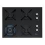 Imagem de Cooktop a Gás Fischer 4 Bocas Tripla Chama Infinity com Trempe de ferro fundido Mesa Vidro 26297-57076 Bivolt