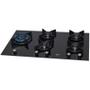 Imagem de Cooktop a Gás Fischer Ferro Fundido Infinity 5 Queimadores Mesa Vidro Preto Bivolt 31800-82260