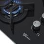 Imagem de Cooktop a Gás Fischer Infinity 4Q TC com 4 Bocas Preto