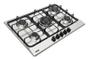 Imagem de Cooktop a gas penta ff 5gx tripla chama 75 em aço inox 5 queimadores tramontina