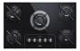 Imagem de Cooktop A Gas Preto 5 Bocas Consul Cd075ae 11400w Bivolt