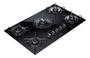 Imagem de Cooktop A Gas Preto 5 Bocas Consul Cd075ae 11400w Bivolt