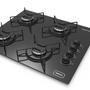 Imagem de Cooktop Atalanta 4 Bocas Preto - Realce