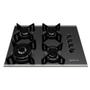 Imagem de Cooktop Atlas Tripla Chama 4 Bocas Gourmet Glass 1321001