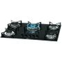 Imagem de Cooktop Fischer 5 Bocas 1743-5733, Tripla Chama, Preto