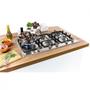 Imagem de Cooktop Gourmand 5 Bocas Gás Inox 90 cm Brastemp BDK90DR