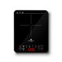 Imagem de Cooktop Indução 1 Boca Portátil PandaPlus 2000W 220V Touch 8 Níveis Potência Temperatura Trava de Segurança Timer Vitrocerâmico Ícones Acesso Rápido